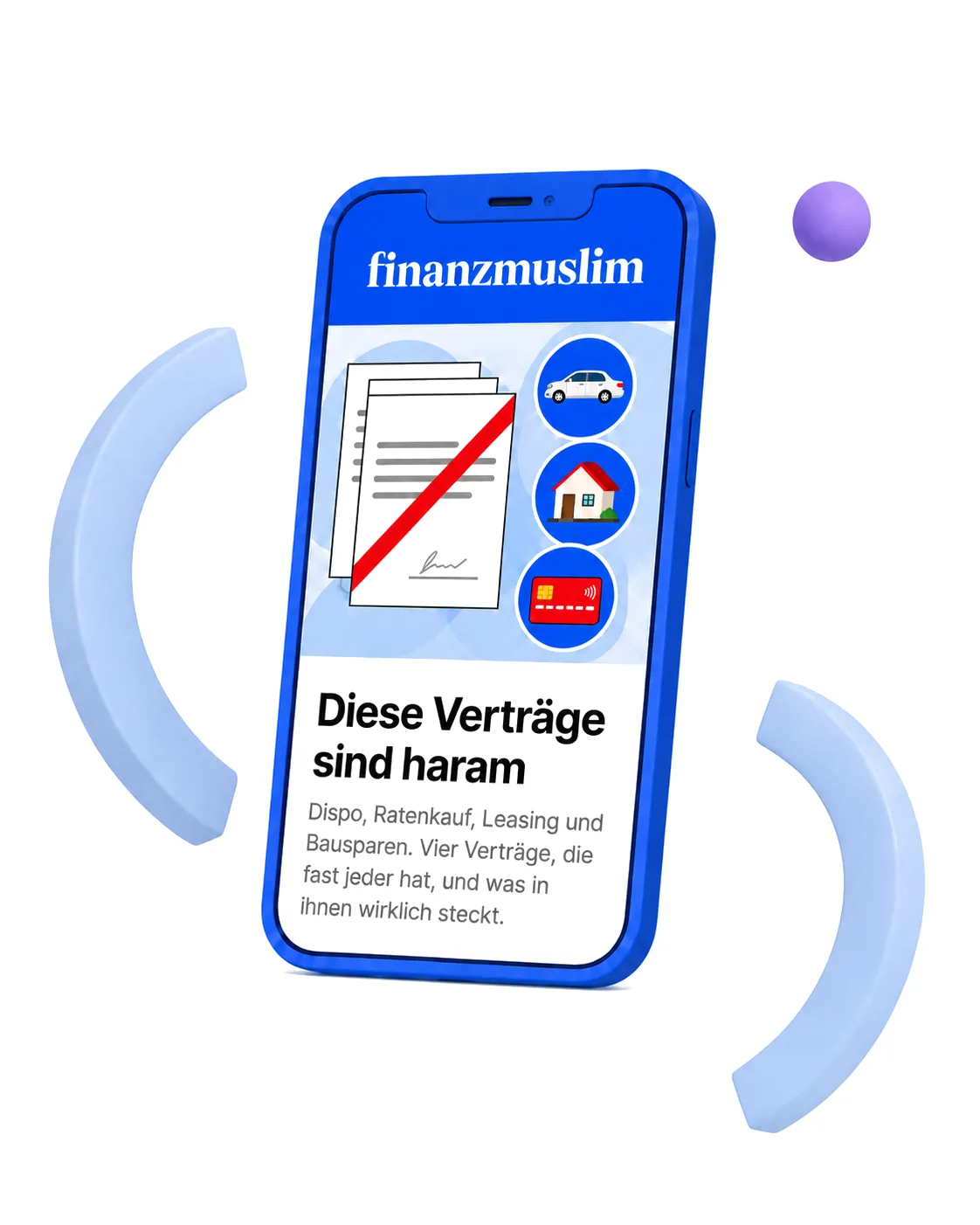 Newsletter-Ausgabe auf dem Smartphone